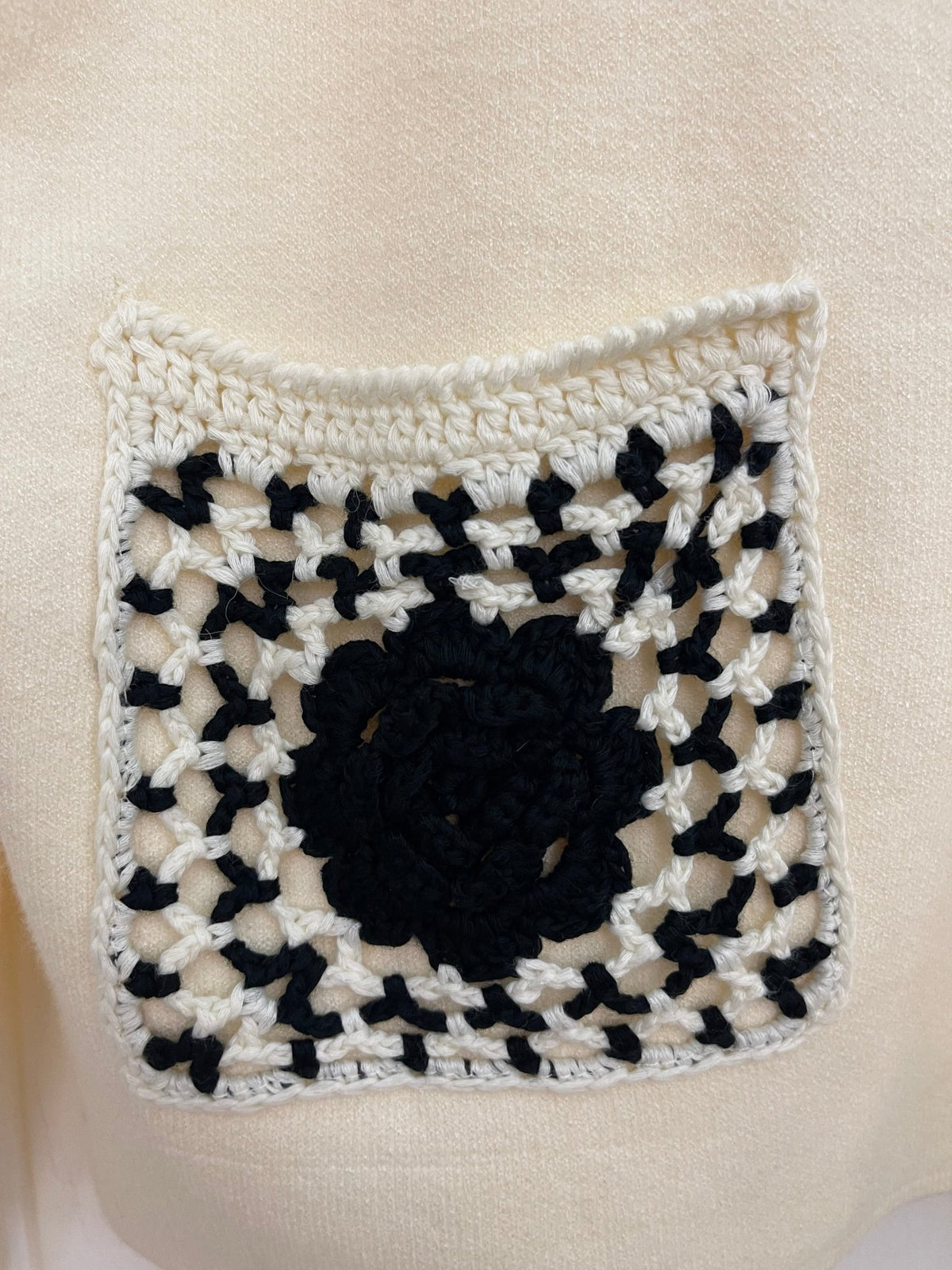 Crochet Cardigan Cream - Sophia Palucci
