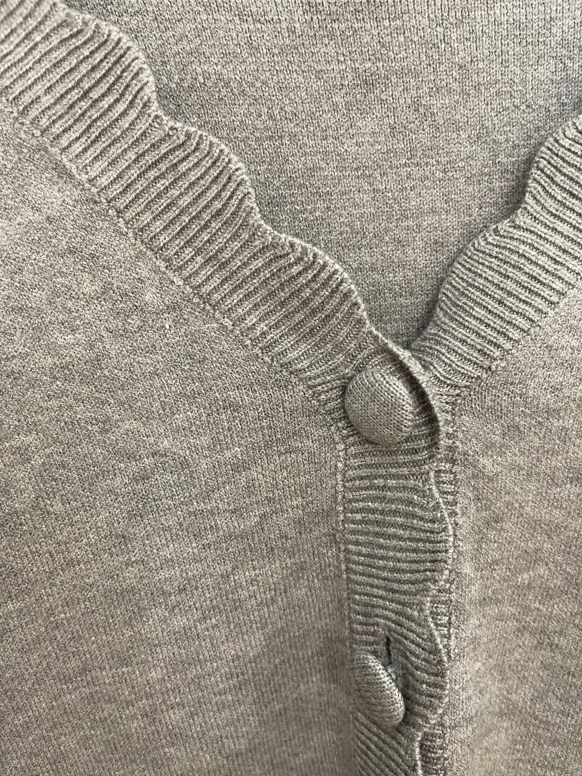 Crochet Cardigan Grey - Sophia Palucci